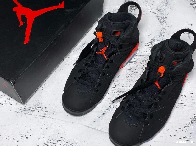 OG Black 6 384664-060 Infrared Air Jordan Retro 0616
